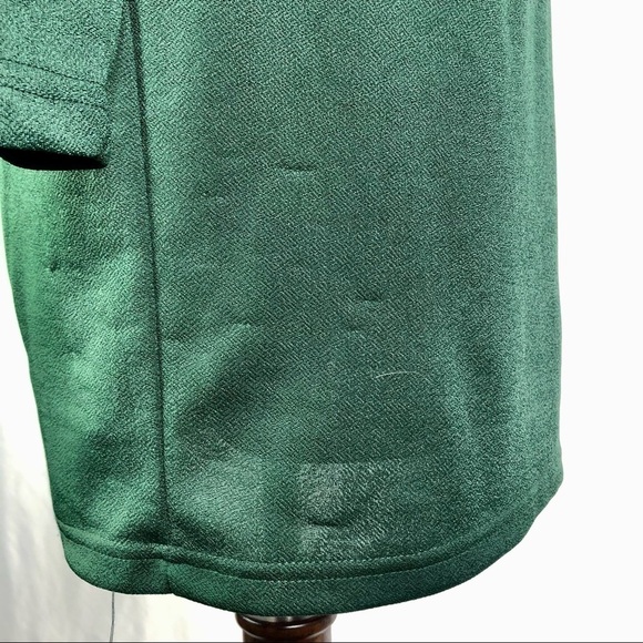 Gianni Bini emerald green bodycon long sleeve dress metallic embroidery S - Picture 7 of 10